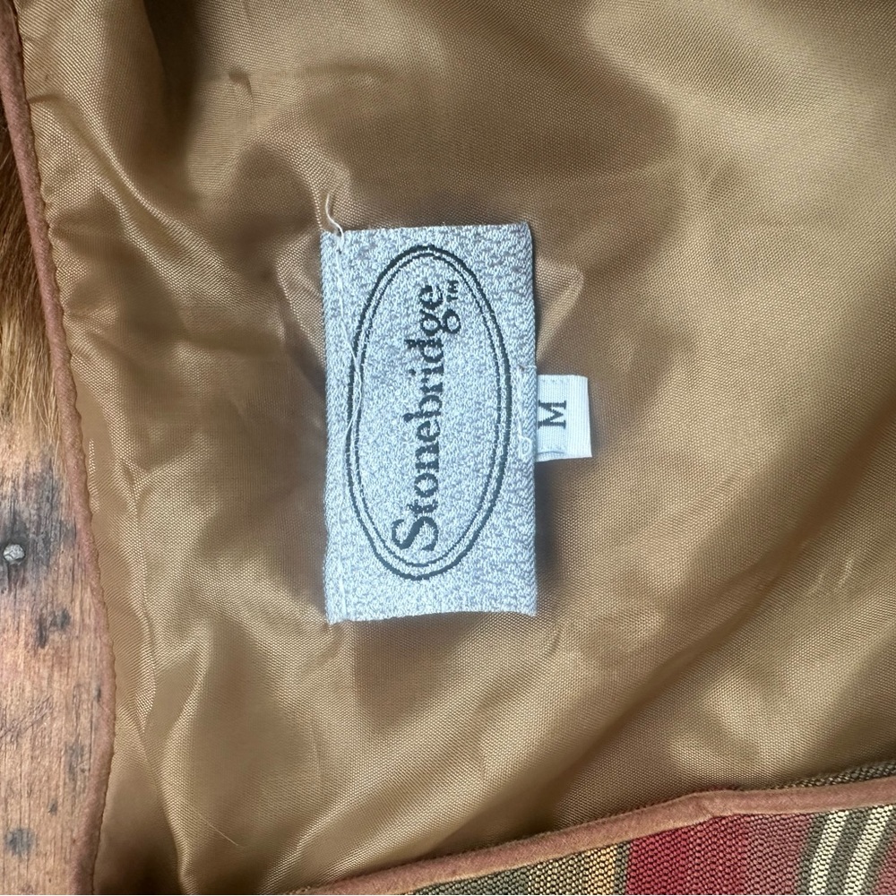 Stonebridge Multicolor Striped Button Vest - image 5